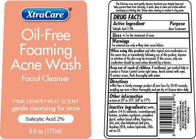 Oil-Free Foaming Acne Wash Facial Cleanser